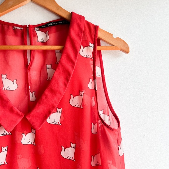 Zara Sleeveless Blouse - Picture 7 of 11